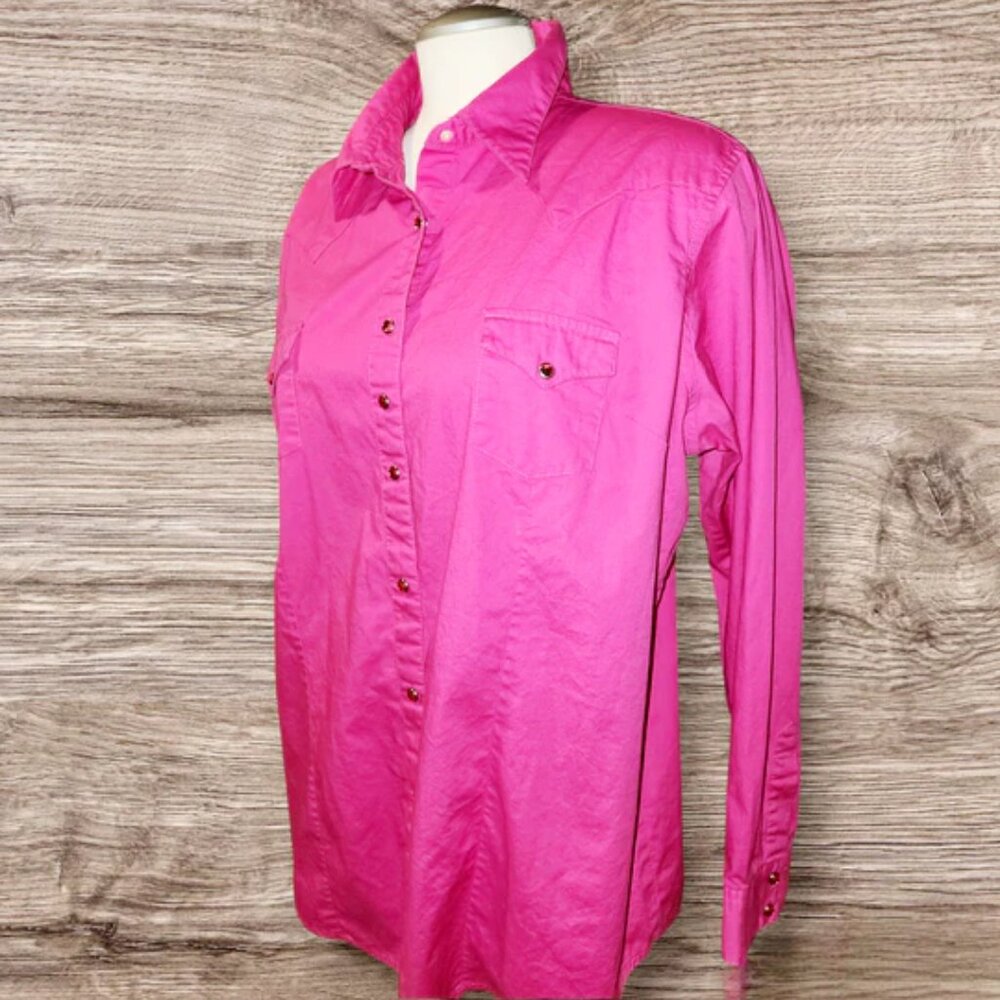 Wrangler long sleeve - pink. Size X-Large